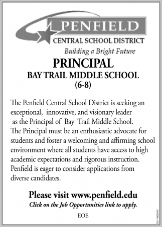 Principal Bay Trail Middle School