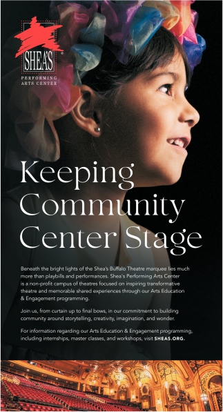 Keeping Community Center Stage