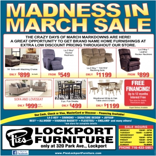 Madness In March Sale