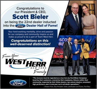 Congratulations Scott Bieler