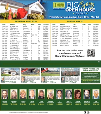 Big Spring Open House