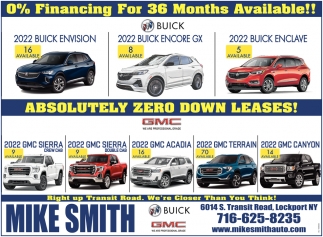 We Have New Buick and GMC's In Stock and Arriving Daily