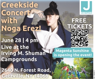 Creekside Concert With Noga Erez!