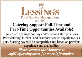 Catering Support