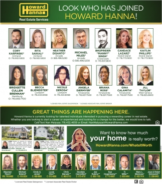 Look Who Has Joined Howard Hanna!
