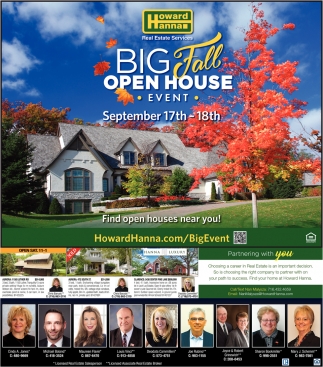 Big Fall Open House Event