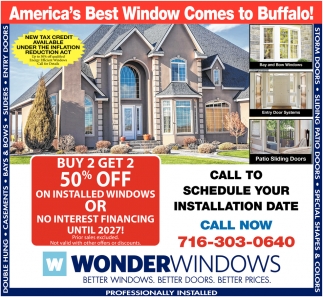 America's Best Window Comer To Buffalo