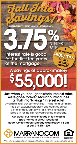 Fall Into Savings!