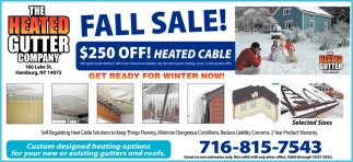 $250 Off! Heated Cable