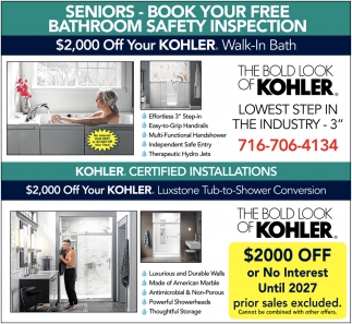 Senior - Book Your Free Bathroom Safety Inspection