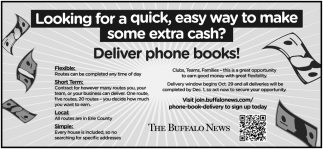 Deliver Phone Books
