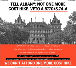 Tell Albany: Not One More Cost Hike