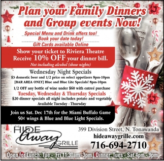 Plan Your Family Dinners