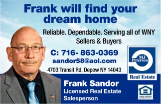 Licensed Real Estate Salesperson
