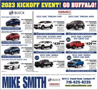 2023 Kickoff Event! Go Buffalo!