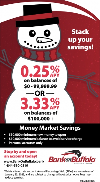 Stack Up Your Savings!