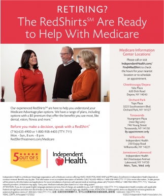 The Redshirts Are Ready The Help With Medicare