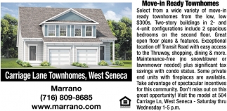 Move-In Ready Townhomes