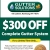 $300 OFF Complete Gutter System