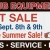 End Of The Summer Sale!