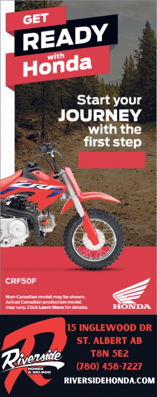 Get Ready with Honda, Riverside Honda & Ski-Doo