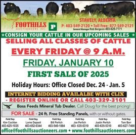 Foothills Auctioneers Inc