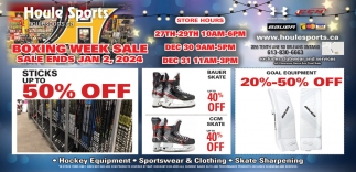 Store Hours Houle Sports Orleans ON