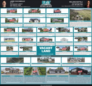 Vacant Land, Exit Realty - Jamie Coccimiglio & Melanie Mattila, Sault ...