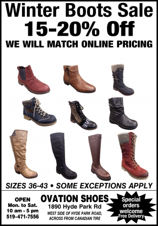 ovation winter boots