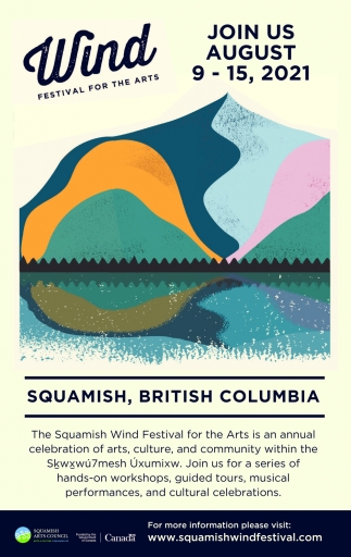 Join Us August 9 15 21 The Squamish Wind Festival For The Arts