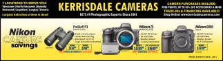 kerrisdale cameras used lenses