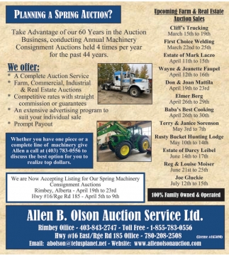 A.N. Abell Auction Company - 16 visitors