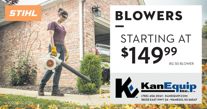 Blowers Starting At $149
