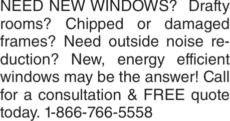 Need New Windows?