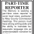 Part-Time Reporter