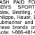 Cash Paid For High-End Men's Sport Watches
