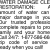 Water Damage Cleanup & Restoration