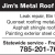 Leak repair, Bin tops, Quonset roofing metal/galvanized