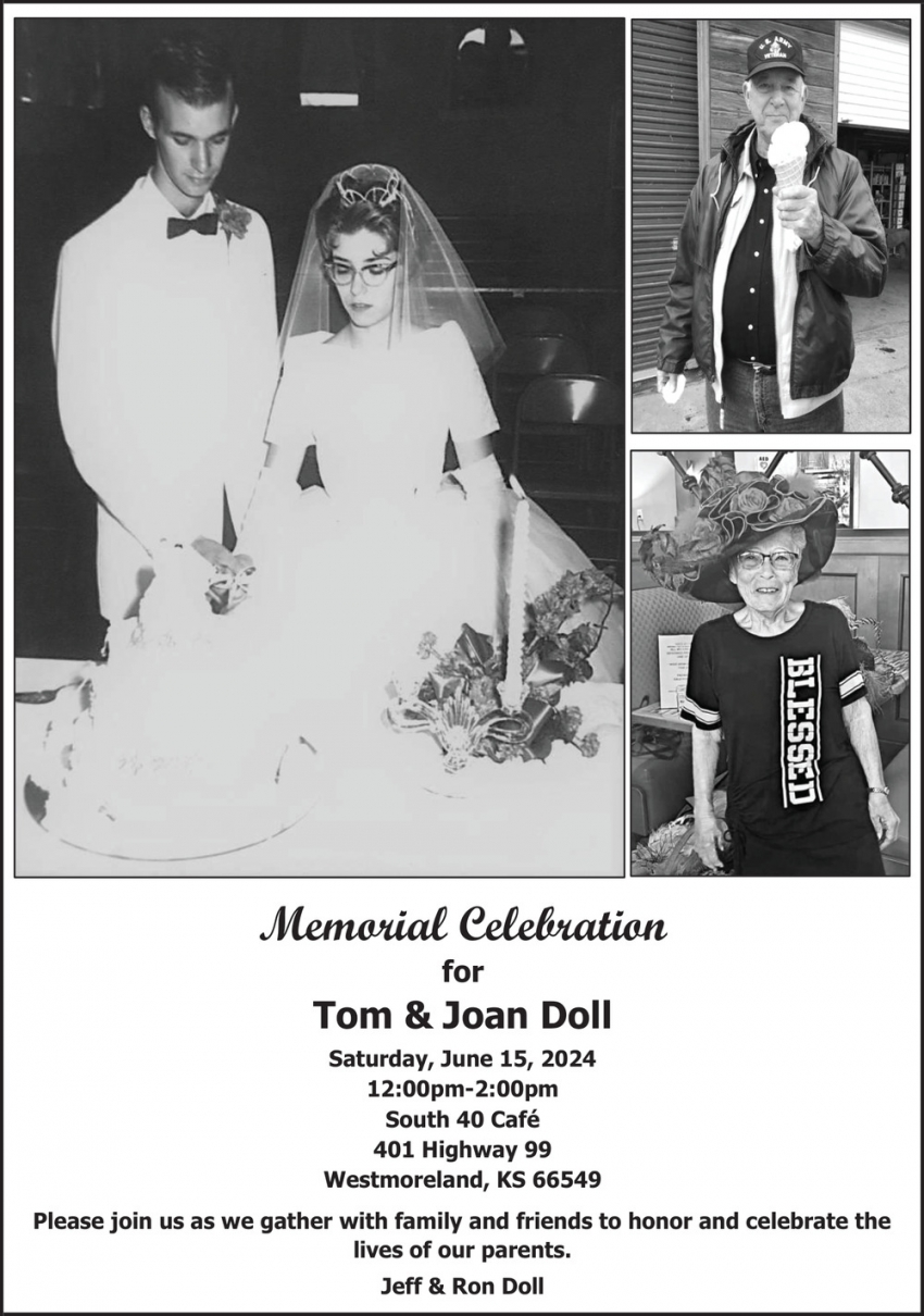 The Family of Tom & Joan Doll