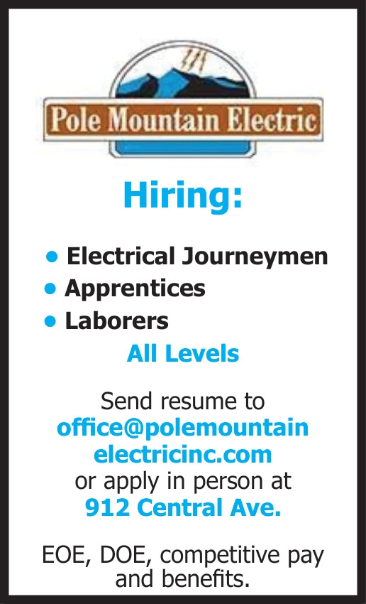 Electrical Journeymen Apprentices Laborers, Pole Mountain Electric