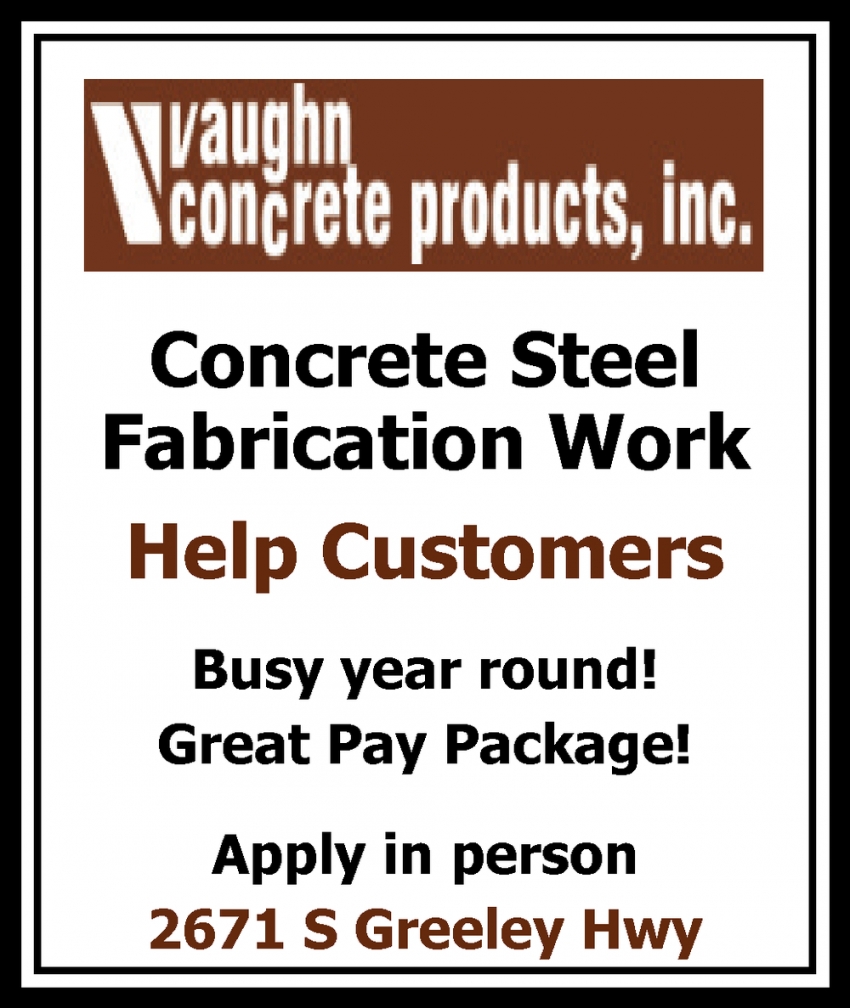 Concrete Steel Fabrication Work - Help Customers