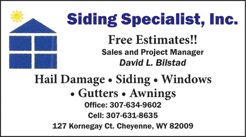Siding Specialist, Inc