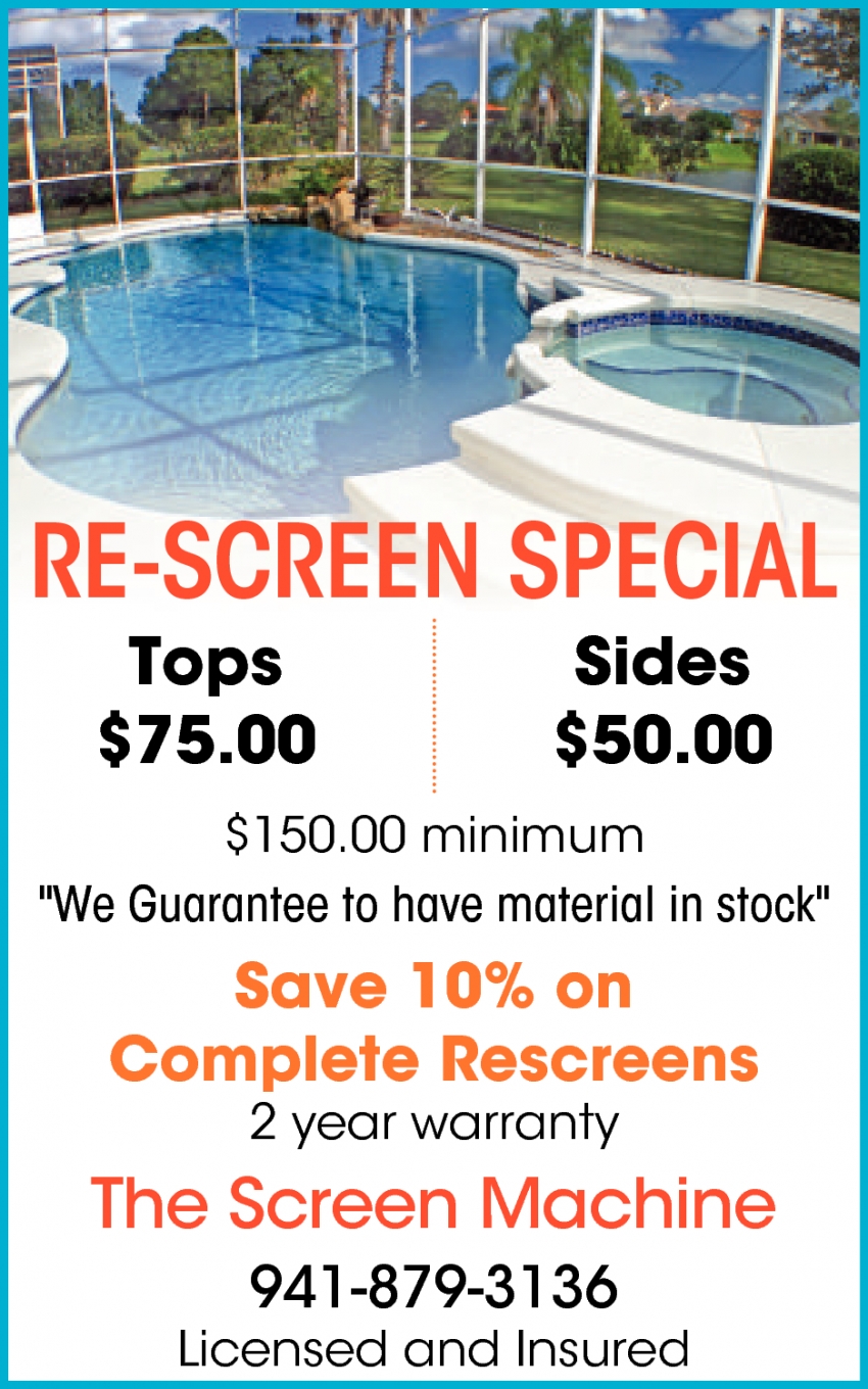 Re-Screen Special