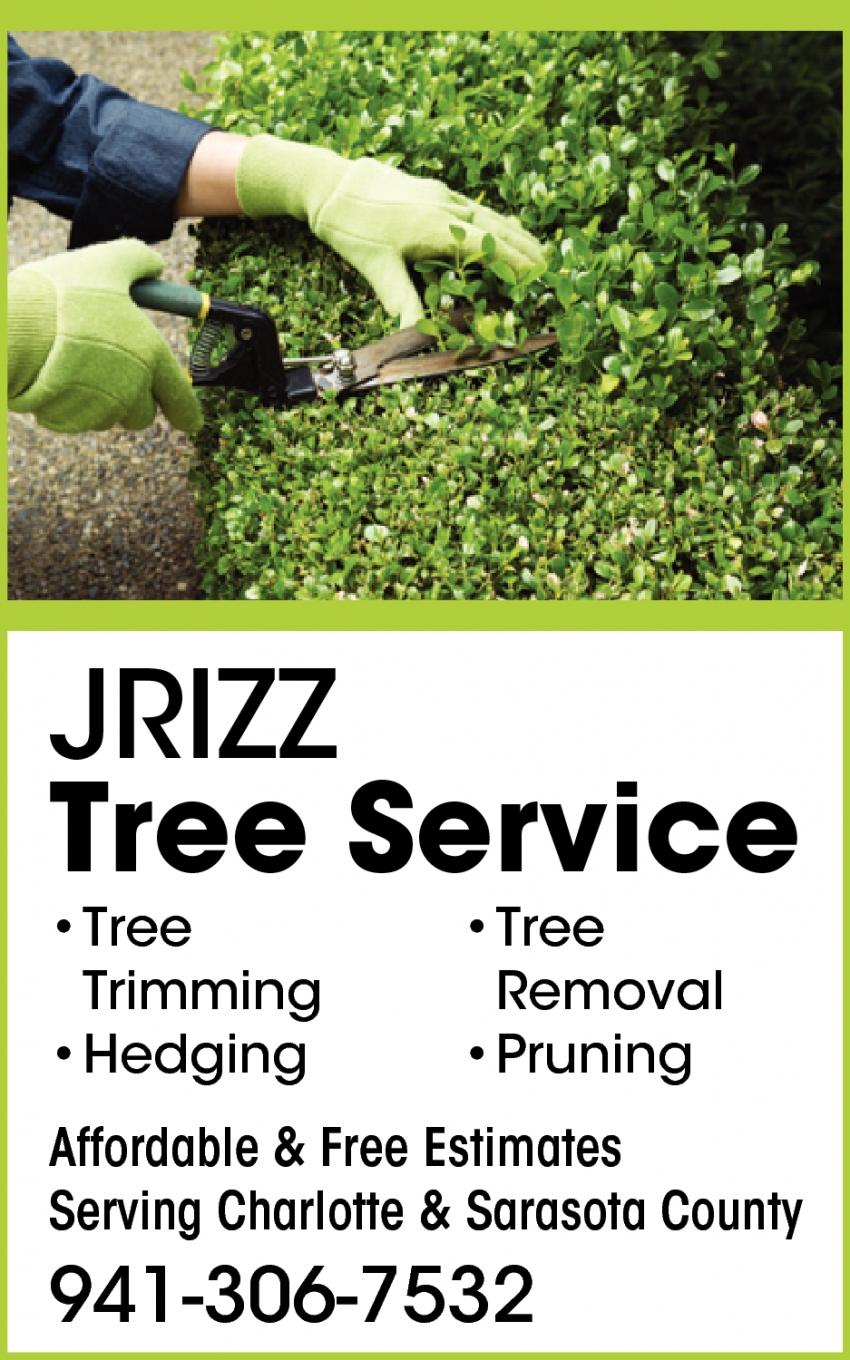 Tree Trimming, Hedging, Tree Removal