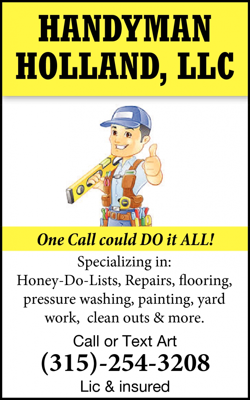 One Call Could DO It ALL!
