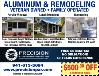 Aluminum & Remodeling