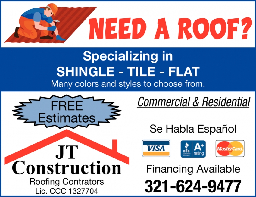 Need a Roof?