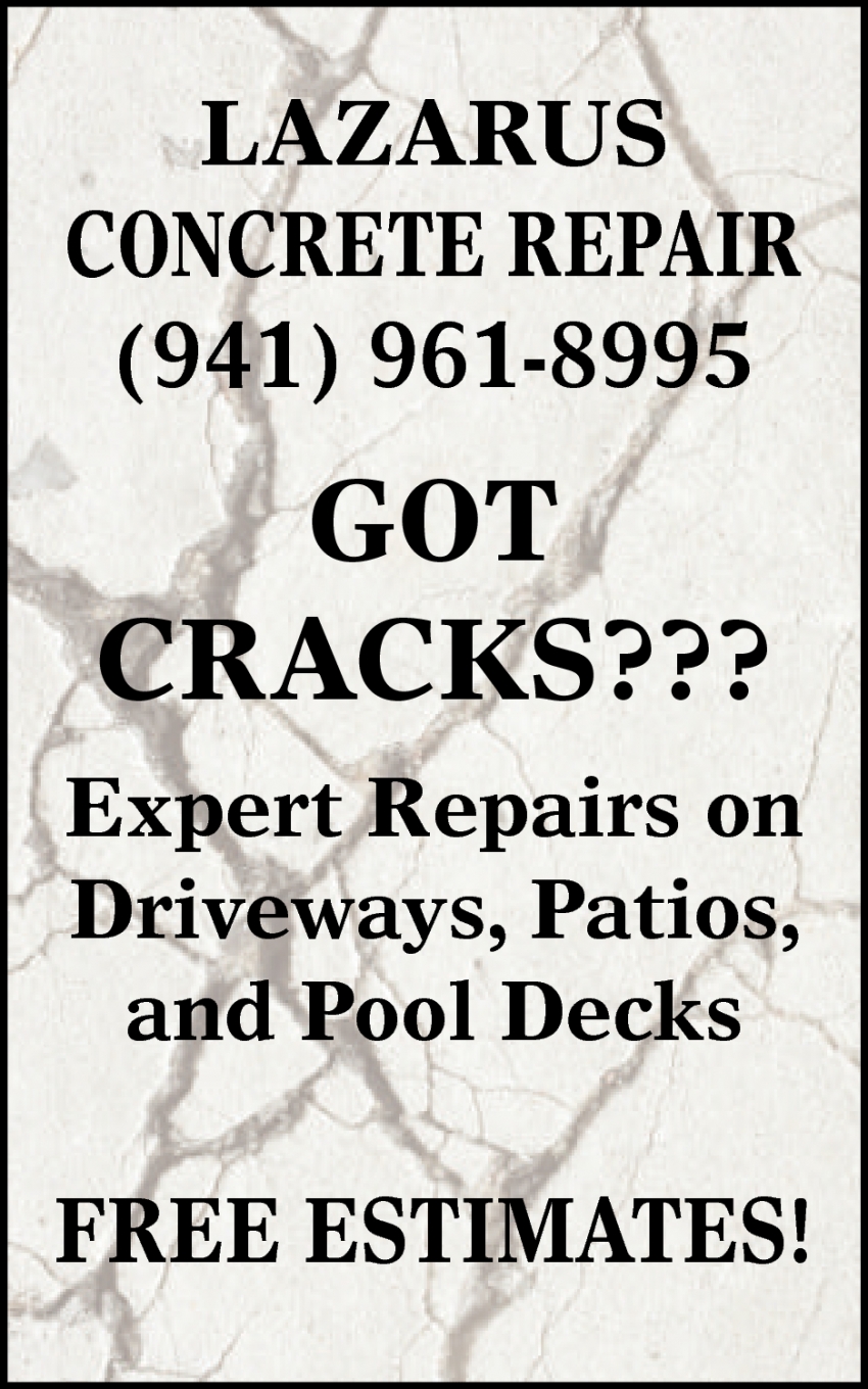 Got Cracks?