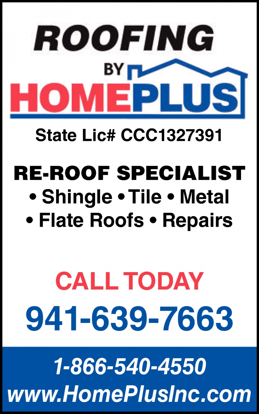 Re-Roof Specialist