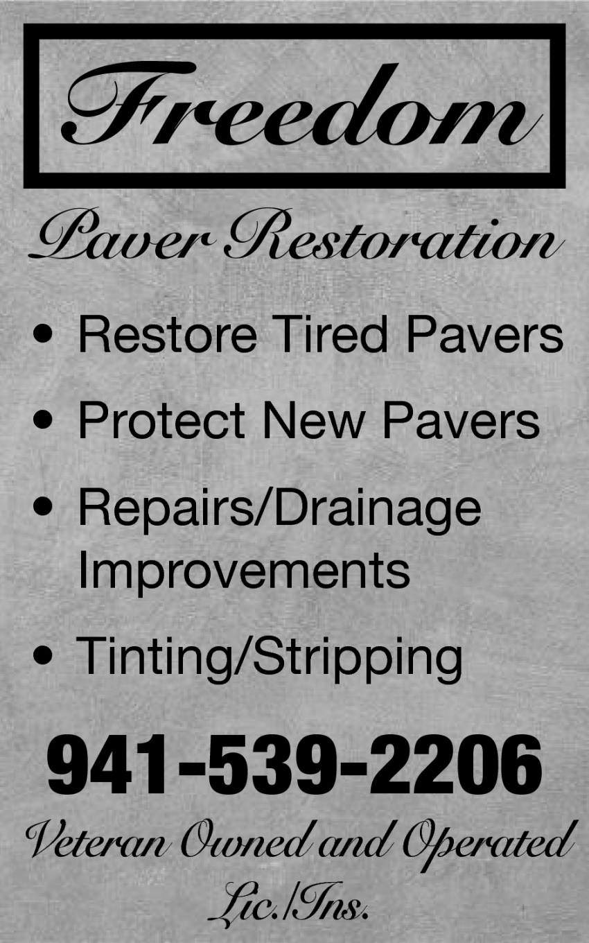 Restore Tired Pavers